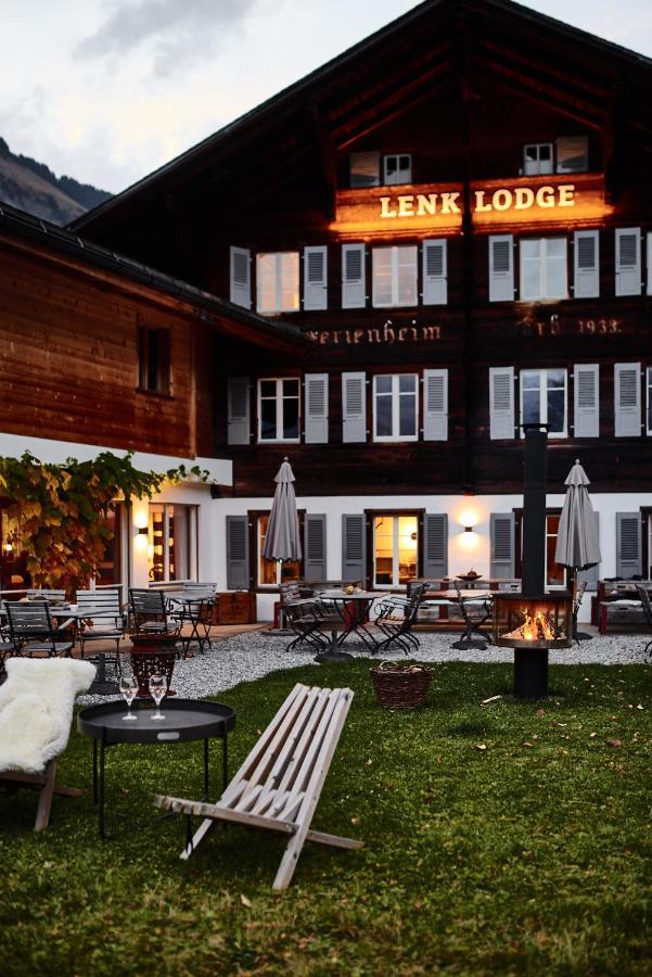 Lenk Lodge - Boutique & Design Hotel Und Apartements 외부 사진