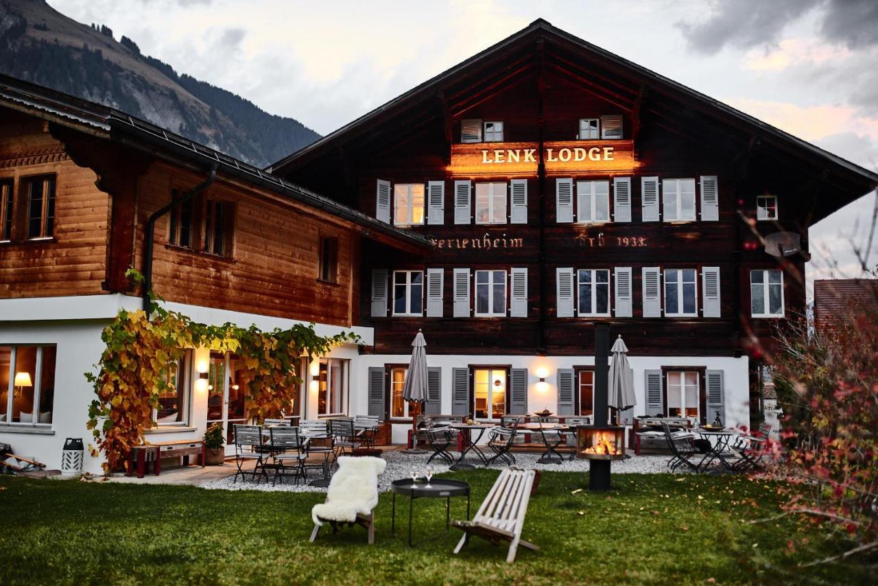 Lenk Lodge - Boutique & Design Hotel Und Apartements 외부 사진